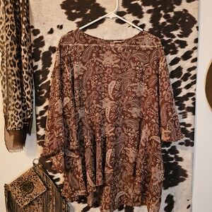 Paisley Print Simply Emma Top